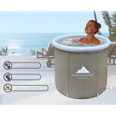 Vouwbad B & Y 80cm 320 L Kinderen Kleur Mobiel bad Bad thuis en buiten