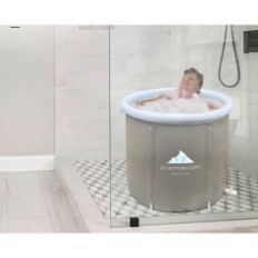 Kokkupandav vann B & Y 80CM 320 L Laste Värv Mobile Bath Bath kodus ja väljas