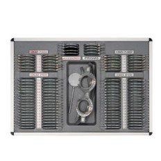 Aisites JS104B Lenti di prova Un set ottico completo per test di vista e optometry