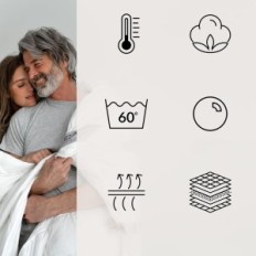 Ielādēts Cura Pearl Classic Quilt, 150x210 cm, 9 kg, ko izmanto