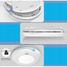 Safeliveo CS12W Ανιχνευτής καπνού, Wi-Fi, Tuya / Smart Life, 5 τεμ.