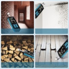 Fuktighetsmåler Durficst 20-40 mm Nøyaktig trefuktighetsmåler og byggematerialer