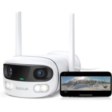 Monitoreo Camering Botslab WiFi 170 ° Cámara de gran angular para monitoreo y oficinas en el hogar