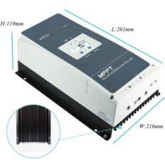 Charging Controller Painéis Solares ePeve, 50A, 2500W, usado