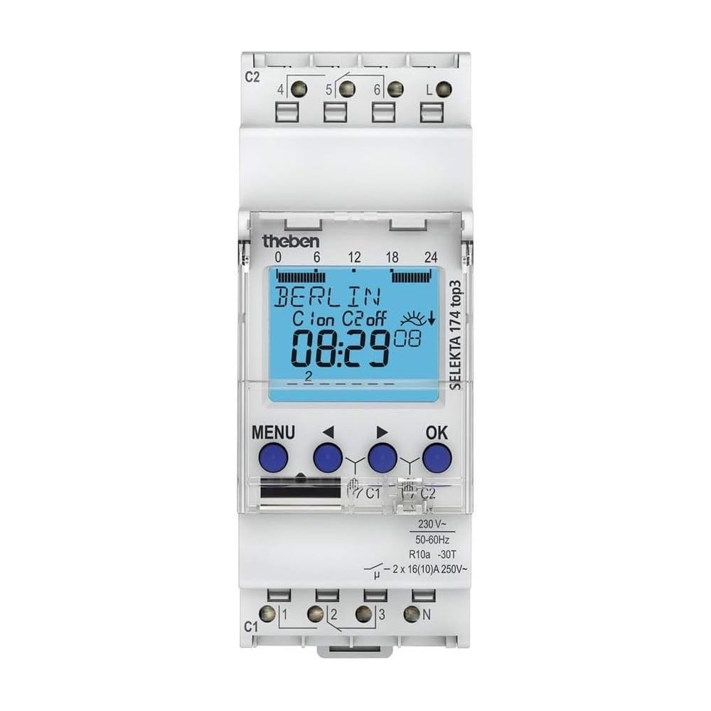 Astronoomiline kell Theben Selekta 174 Top3, valge