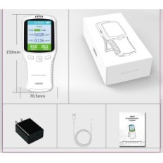 Légminőség mérő VSON, 2200 mAh, fehér