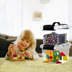 Contenitori in plastica gratuiti, 25L х 6, 10L х 2, 6.5L х 2, 10 pezzi