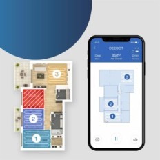 Ecovacs Deebot T8 Pure, 5200 mAh, Ozmo puzzle tehnoloogia, mida kasutatakse