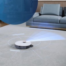 Ecovacs Deebot T8 Pure, 5200 mAh, Ozmo puzzle tehnoloģija, ko izmanto