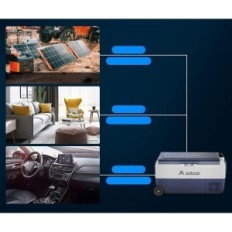 Car refrigerator AAOBOSIA, T36, Wi-Fi, -20 ° C ~ 20 ° C, 12/24 V, 100-240 V