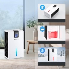 Air Deumidificatore inkbird 2800 ml 30 dB 90 in un tranquillo efficace e compatto