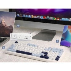 Tastiera wireless Epomaker F99, Bluetooth, Wi-Fi, USB-C, 8000 mAh