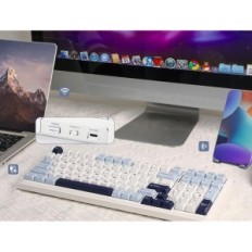 Wireless EPOMAKER F99 Keyboard, Bluetooth, Wi-Fi, USB-C, 8000 mAh