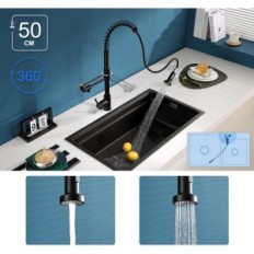 Kokbon 8056b 3-Way Kokbon, com bico de pull-out, após o reparo