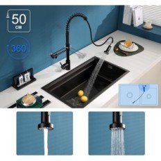 Kokbon 8056b 3-Way Kokbon, com bico de pull-out, após o reparo