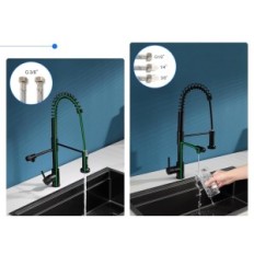 Kokbon 8056b 3-Way Kokbon, com bico de pull-out, após o reparo