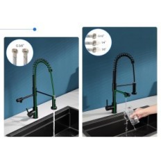 Kokbon 8056b 3-Way Kokbon, com bico de pull-out, após o reparo