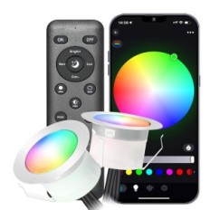 LED LED GEYUEY RGBW-D31RGW WIFI 20 kosov. 31 mm IP67 Alexa / Google vrt