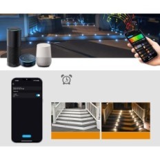 LED LED Geyuey RGBW-D31RGBW WIFI 20 st. 31 mm IP67 Alexa / Google Garden