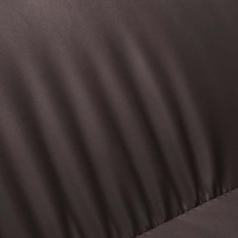 Gabbiano TRYCHO Elektrischer Friseursitz braun — Detailaufnahme Sitz
