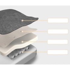 Gamingstühle PZDTO mit Fußhocker und ein Kissen bis zu 150 kg, schwarz, verwendet