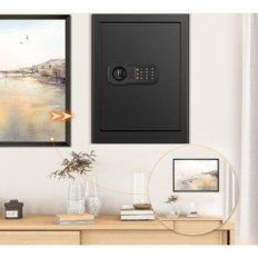 Brandresistent Sikker Mejasg 55 l med aftagelig hylde, 31 x 38 x 50 cm