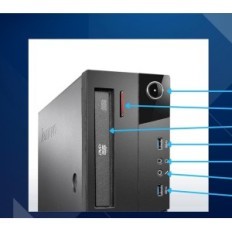 Lenovo Desktop Computer, Intel I5-4570, 256 GB, Wi-Fi