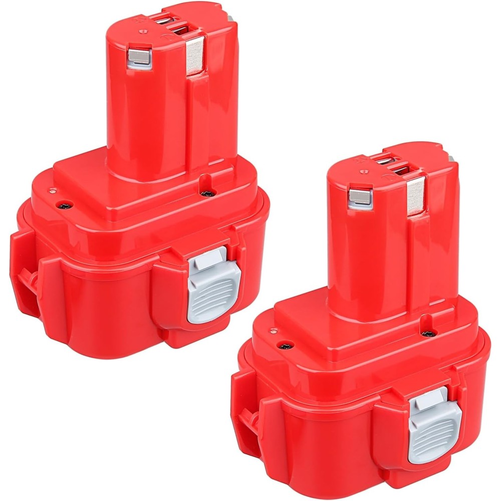 Shgeen 2 x 9,6 V batterier 4.0 Ah for MAKITA 9,6 V Verktøy