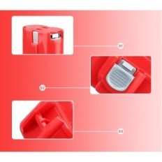 Shgeen 2 x 9,6 V Batterien 4.0 Ah für Makita 9,6 V Werkzeuge