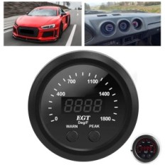 Meter TBEST 2-1 / 16in 52mm exhaust temperature with red LED and sensor