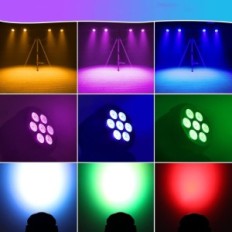 Rabljeni LM70S 7x8 Disco svetilka v učinkovitem LED razsvetljavi Betoperter za klubske prizore in dogodke z dinamičnimi barvami