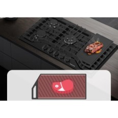 Grill Bratpfanne Gasland GD-S20C, Gusseisen, nicht verschweißt, verwendet