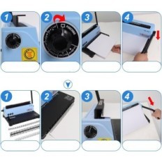 TD-132 Wire Machine, 200 Cards, 12 Holes, Cutting Tool