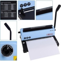 Máquina de alambre TD-132, 200 tarjetas, 12 orificios, herramienta de corte