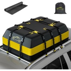 Sac de toit NABIYE avec tapis antidérapant, imperméable, 20 pieds3