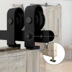 Raccords de porte coulissantes, pour portes avec une largeur de 90 à 100 cm