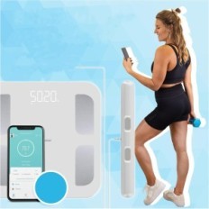 Digital silvergear weight, with fatty tissue and muscle mass