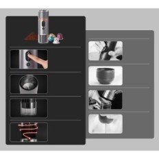 Kafijas automāts Conqueco PCM020N, 150W, 12V, 13500 mAh, lietots