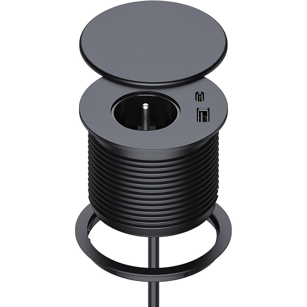 Dinolink, USB, USB Desk Stock, 1,5 m, čierny kábel