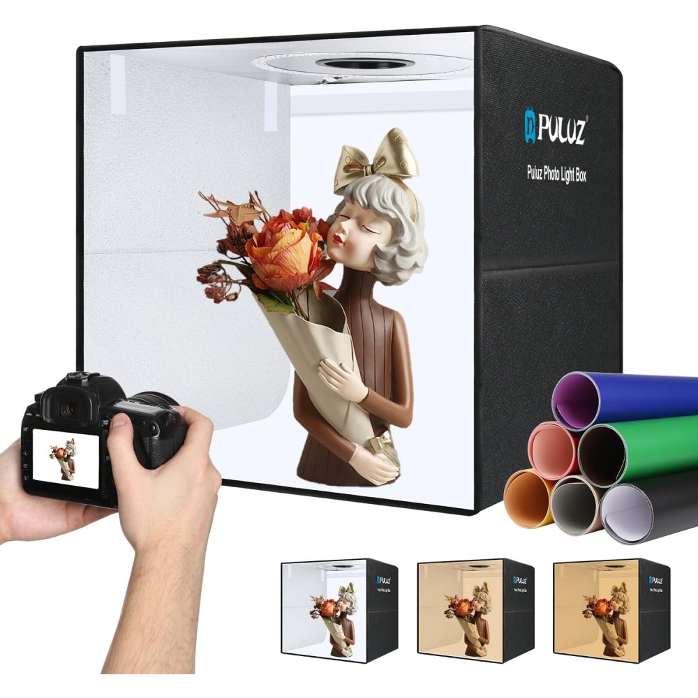 Kuva PULUZ, 20W, USB-PD, 50 x 50 x 50 cm