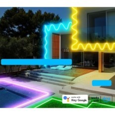 LED szalag TENDIST 15M RGB, IP68, 24V, javítás után