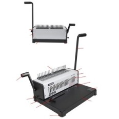 Bindownica Rayson SD-220B Wysoka wydajność dziurkowania bindowania Dziurkuje arkuszy format Letter mniejsze papieru