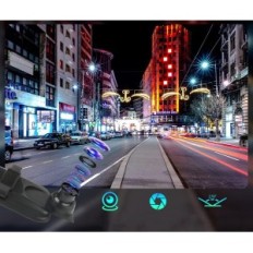 Bagudspejl Jansite Stream Media Rearviev Mirror, T30, IP68 Brugt