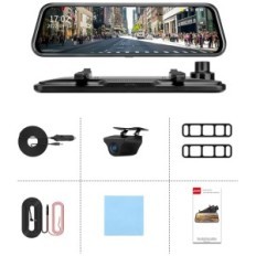 Lusterko wsteczne Jansite Stream Media Rearviev Mirror, T30, IP68 Powystawowy