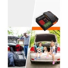 Box Fivklemnz Roof, Black and Orange, 15 piedi cubici