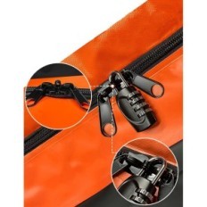 Boks Fivknemnz tag, sort og orange, 15 kubikmeter