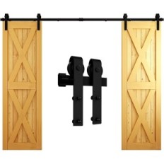 Conjunto acessório para portas de correr ccjh, 8 pés - 244 cm