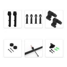 Set accessorio per porte scorrevoli CCJH, 8 piedi - 244 cm