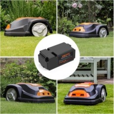 LSHENTEC BATTERI, 28 V, 3000 mAh, kompatibel med gården Force SA650ECO