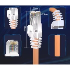 Cavo di rete Soibke, WiFi, 10 GB / s, 50 m